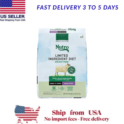 Nutro Limited Ingredient Diet Small Bites Adult Dry Dog Food - Grain Free 22 Lb