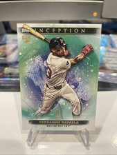 2024 Topps Inception Baseball Ceddanne Rafaela #96 Rookie RC 🔥 Red Sox