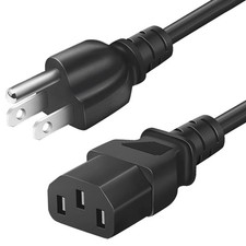 Power Cord Cable for Amplifier Musical Peavey Vox Guitar Amp PC AC Amplifiers...