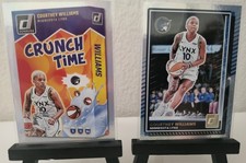 2025 Donruss WNBA Courtney Williams Holo Crunch Time #24/99 and Base Holo