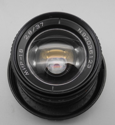 Objektiv MIR B 1  2.8 / 37 M 42 schöner Zustand