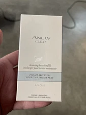 Avon Anew Clean Cleansing Brush Refills (2 Brush Refills inside) Brand New
