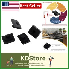 4 Pack Heat-Resistant Rubber Stove Grate Feet for Wolf  Universal Gas Range