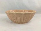 PLANTER Bowl USA McCOY Vintage PASTEL Peach Pink OVAL 9 x 6 x 4 WHEAT