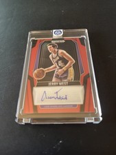 2024-25 Prizm Black Basketball Jerry West Auto /99