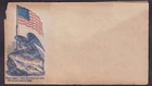 Where cease Stars & Stripes people cease to reign Civil War envelope cachet 1864
