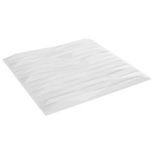 Wall Panels 12 pcs White Stone 50 x 50 cm XPS Foam vidaXL
