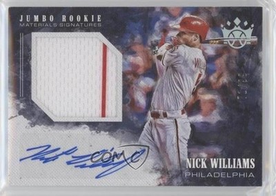 2018 Panini Diamond Kings 71/99 Nick Williams #JRMS-NW Auto RC 0tw4