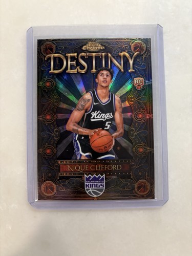 2025 Topps Chrome Nique Clifford Refractors (RAW)