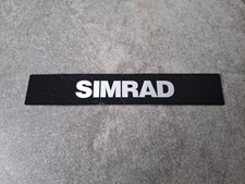 Simrad Navigation Schild Kartenplotter Echolot Fishfinder Marine Wassersport