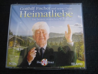 5CD-Box GOTTHILF FISCHER Heimatliebe Vol. 1 Deutsche Volkslieder shop24direct Nw