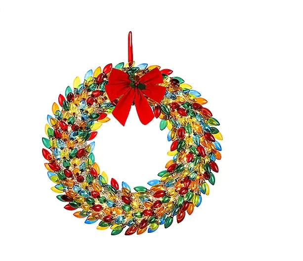 Mr. Christmas Retro Bulb Wreath - Thumbnail 5