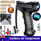 Automatic Cordless Car Tyre Inflator Handheld LCD Digital Air Compressor Pump Oz