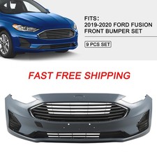 For Ford Fusion 2019 2020 Front Bumper Coverupper Lower Grill Fog Light Cover For Ford Fusion 2019 2020 Front Bumper Coverupper Lower Grill Fog Light Cover