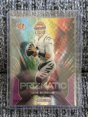 Joe Burrow 2023 Panini Prizm - Prizmatic - Purple Power Prizm #9 /49