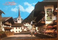 Postcard 4x6 , St Martin bei Lofer, Austria, Home To Maria Kirchental Church