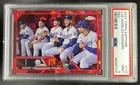 2023 Topps Chrome Sapphire Star Power Red Refractor Checklist #/5 PSA 9 Dodgers