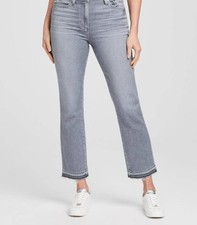 Paige Cindy Crop High Rise Straight Jean Size 29