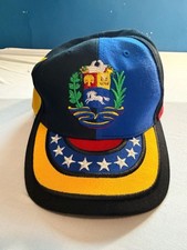 Zelvox Venezuelan Classic 7 Stars Tri-Color Crest Baseball Cap