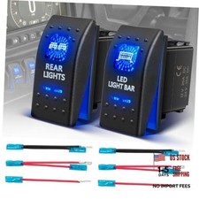 LED Light Bar  Rear Lights Rocker Switch 5 Pin ON/Off SPST 12V 20A for Off