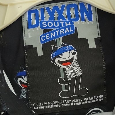 Dixxon Flannel South Central Shirt Mens L Pearl Snap Felix Button Down Collar