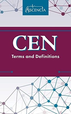 CEN Terms and Definitions, Falgout, E. M.