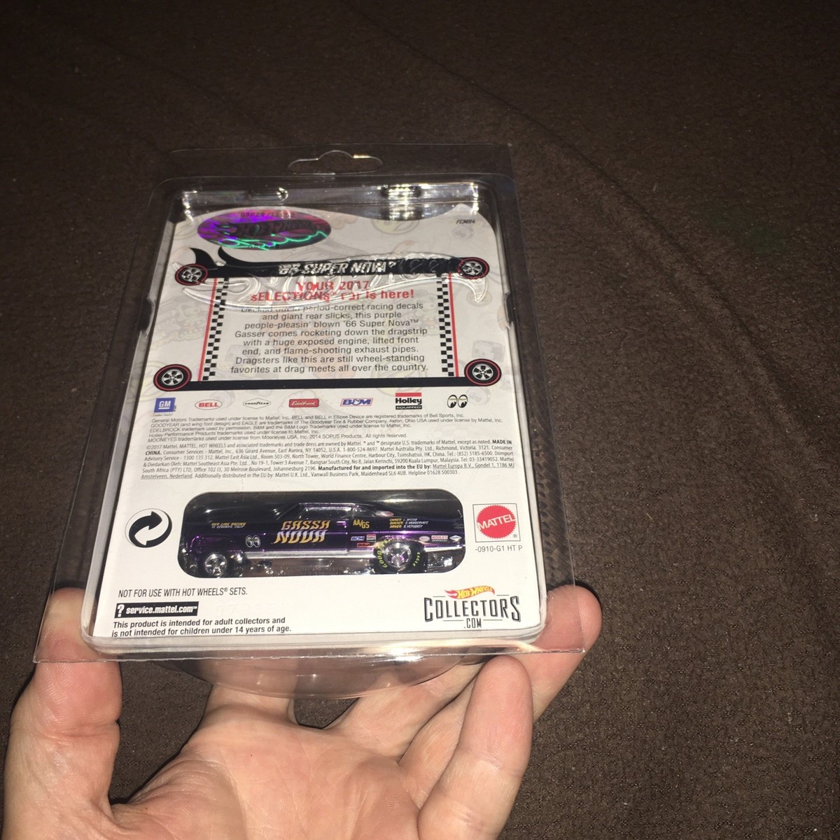 2017 S/S リパッケージ盤 Hot Wheels RLC 2017 sELECTIONs Gassa Nova '66 Super Nova 9029
