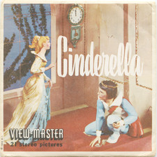 Cinderella - View-Master 3 Reel Packet - vintage - B313-S5