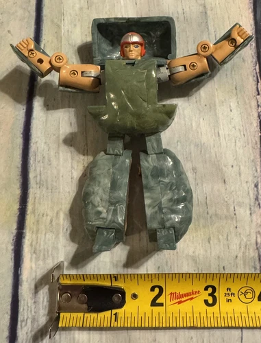 Vintage GoBots Go Bots Rock Lords Boulder Man Bandai Figure Transforming TubE