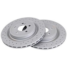 2 Bremsscheiben geschlitzt gelocht &Oslash; 330 mm 22 mm A.B.S. f&uuml;r u.a. MB A-KLASSE