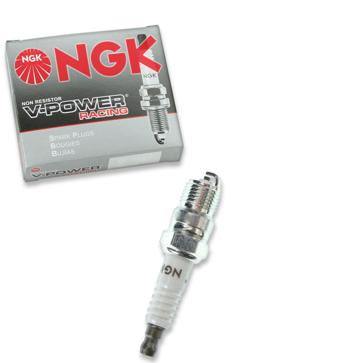 NGK 6702 R5674-10 V-Power Racing Spark Plug for V57YC BL57Y 671 Ignition vc