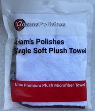 2Pk Adam's Single Soft Microfiber Towel - Soft Enough for Even The Most Delicate