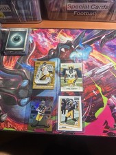 Panini NFL Pittsburgh Steelers Trading Card Lot, 4 Cards, Roethlisberger, Harri…