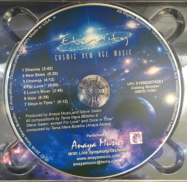 【貴重】Refiena CD「an eternity」 Anaya Music With The Prague Symphony Orchestra - Eternity