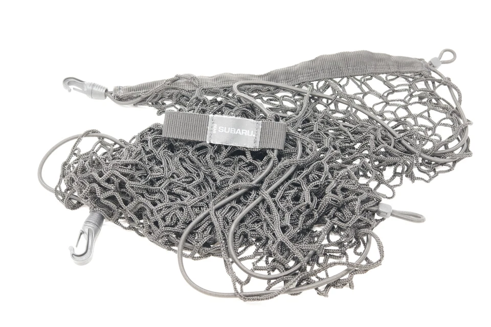 Maletero trasero Subaru Outback 2015-2019 red de carga OEM F551SAN000 negro Foto 3 de 3