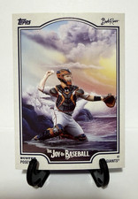 2025 Topps X Bob Ross The Joy of Baseball Buster Posey #67 Giants