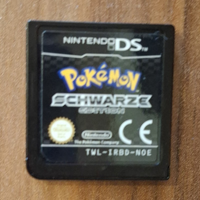 Nintendo DS Spielmodul Pokémon Schwarze Edition PAL (TWL-IRBD-NOE)