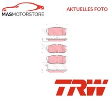 SATZ BREMSBELÄGE BREMSKLÖTZE HINTEN TRW GDB3357 P FÜR MAZDA RX-8 1.3 1.3L