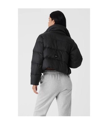 Alo Yoga Gold Rush Puffer Black S | eBay