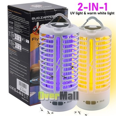 Electric Mosquito Insect Fly Bug Zapper Killer LED Light Trap Pest Control Lamp
