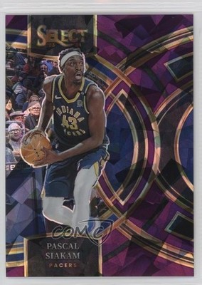2023 Select Premier Level Purple Cracked Ice Prizm 69/99 Pascal Siakam #193 0nr3