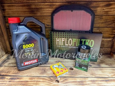 TRIUMPH TIGER EXPLORER 1200 2012-2021 MOTUL 5000 FULL SERVICE KIT + UNTERLEGSCHEIBE