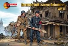MARS 32049 WORLD WAR II GERMAN VOLKSSTURM DEFENDERS SET II GRAY 