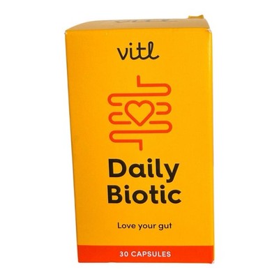 Vitl Daily Biotic für Darmgesundheit und zu Akne neigende Haut
