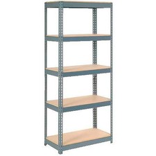 Global Industrial Extra Heavy Duty Shelving 36"W x 24"D x 84"H With 5 Shelves