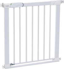 Safety 1st Flat Step Baby Door, Stair Gate Pressure Fit, 73-80cm, White