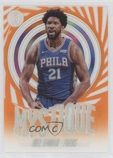 2019-20 Panini Illusions Mystique Orange Joel Embiid #5 gb9