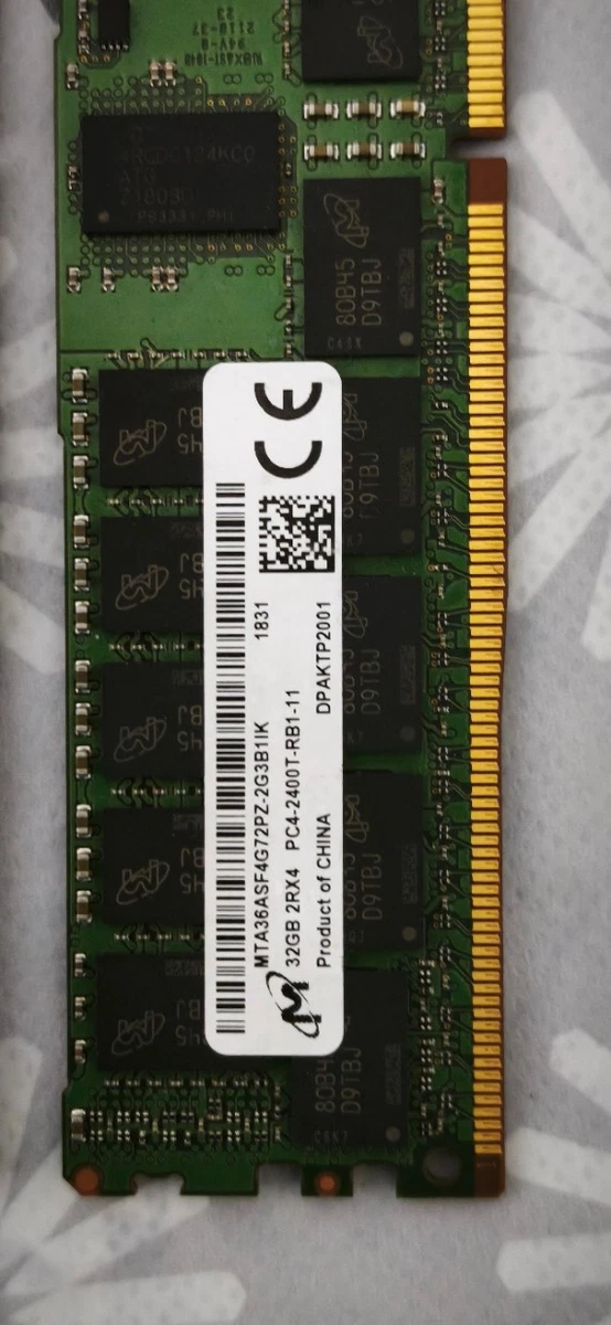 Micron Computer RAM 32 GB Total Capacity 288 Pins for sale | eBay