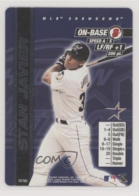 2000 MLB Showdown Unlimited Stan Javier #197 00ah