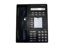 One Refurbished Merlin Legend MLX-5D Black Phone  (Avaya Lucent ATT MLX 5D)